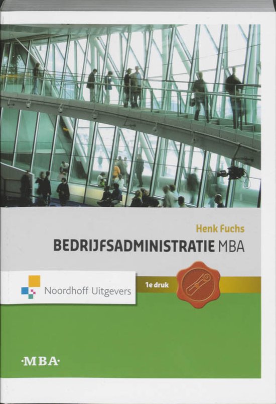 Bedrijsadministratie MBA - cover