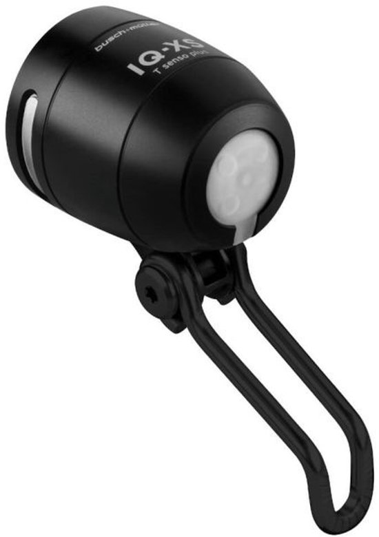 Busch + Müller Lumotec IQ-XS T Senso Plus Koplamp, zwart/transparant — afbeelding 2