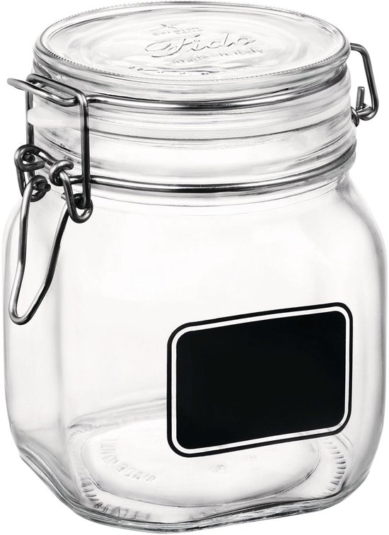 Bormioli Rocco Weckpot Krijt Fido 11 x 11 cm / 750 ml