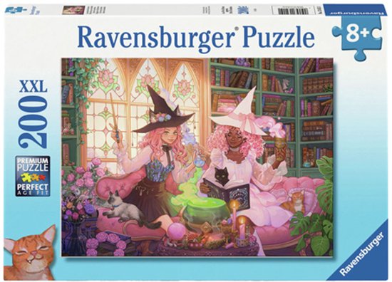Ravensburger puzzle Enchanting Library - puzzle - 200 pièces