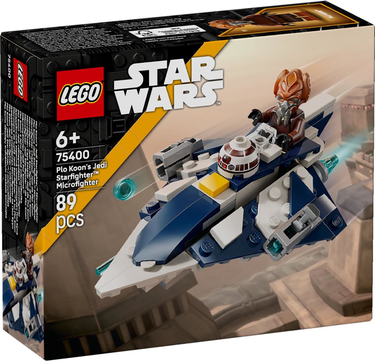 LEGO 75400 Star Wars Plo Koons Jedi Starfighter Microfighter