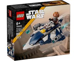 foto van LEGO Star Wars Plo Koons Jedi Starfighter Microfighter Set - 75400