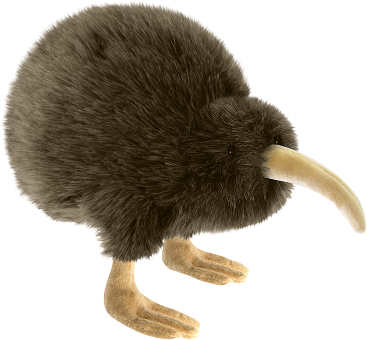 Wild Planet Pluche kiwi vogel - knuffeldier - 26 cm - vogel knuffel