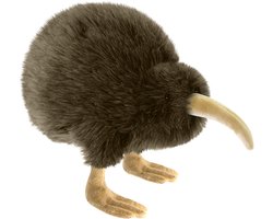 Wild Planet Pluche kiwi vogel - knuffeldier - 26 cm - vogel knuffel