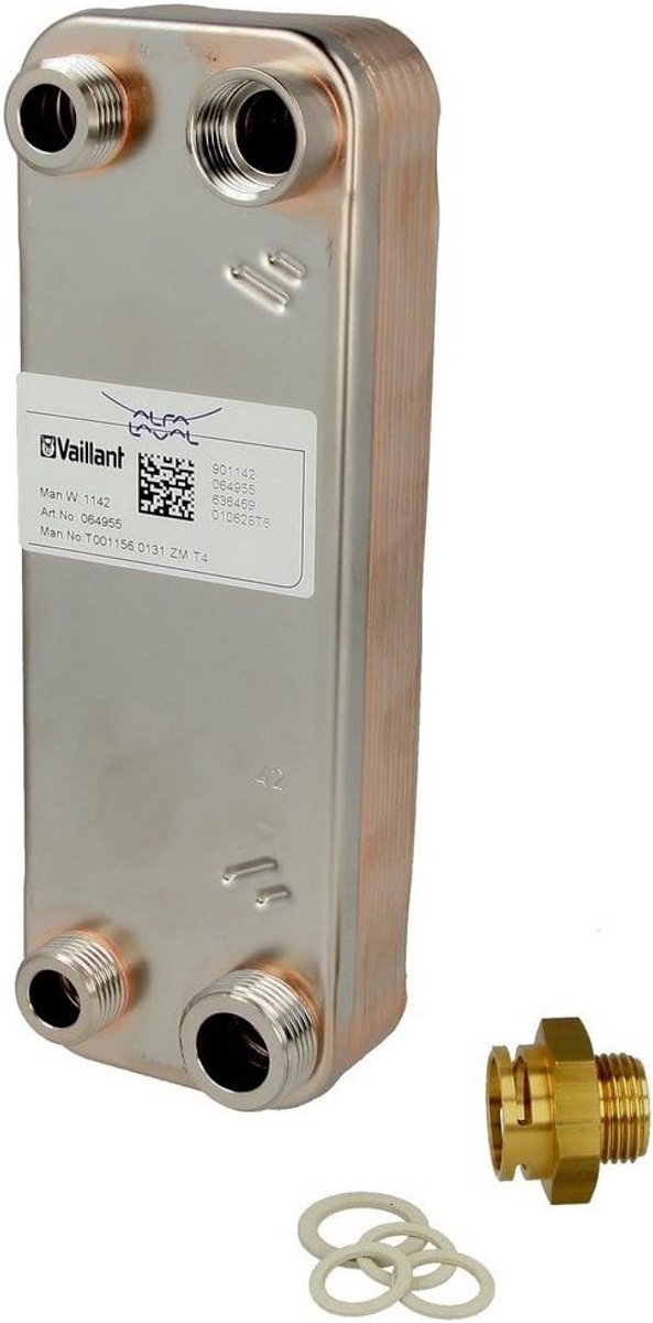 Plaatwarmtewisselaar CV-ketel Compatibel met Vaillant VCW 194/195 E