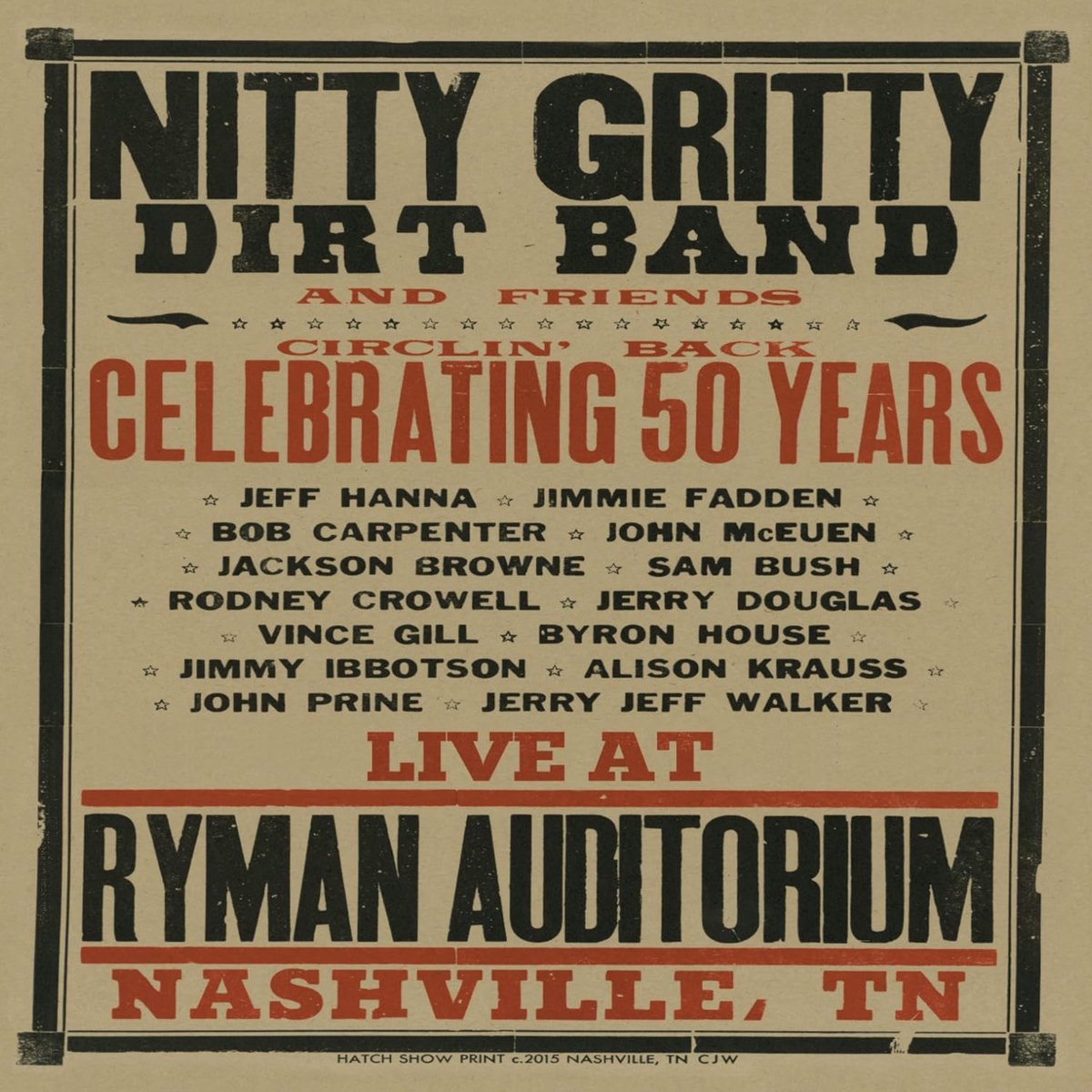 50 Jaar Muziek: Live Concert CD met Country en Folk Legendes