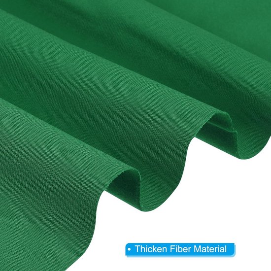 Professioneel Groen Biljartdoek (Vilt) voor Pooltafel en Snooker - Inclusief 6 Stofstrips - 2.4m Vervangingstafelkleed — afbeelding 2