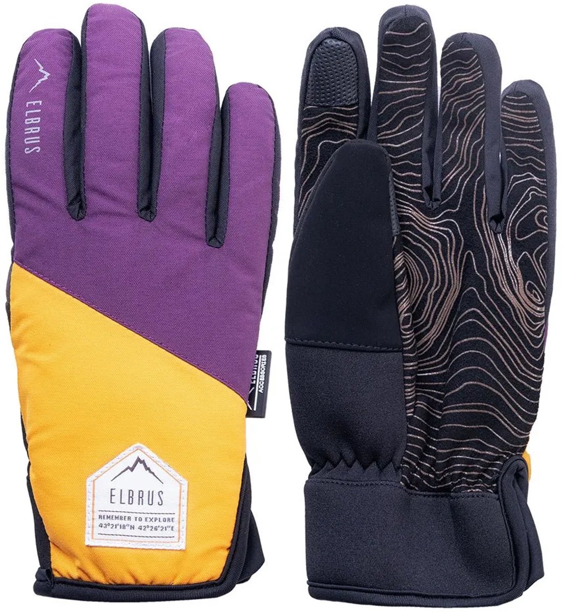 Elbrus Pointe Handschoenen S-M Vrouw Paars