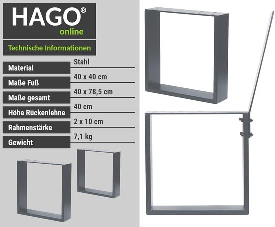 Fermob Louisiane Bank 200 cm - Art Meets Design