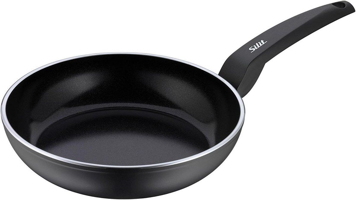 Zwarte Braadpan 24 cm - Geschikt voor Alle Warmtebronnen