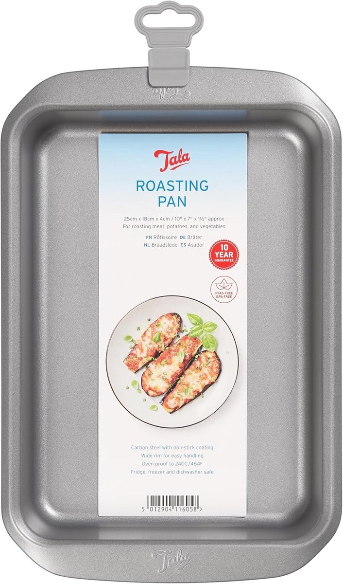 Grote Bakplaat - Antikleef Bakvorm met Even Heat Distribution - Diepe Bakplaat 33cm x 23cm