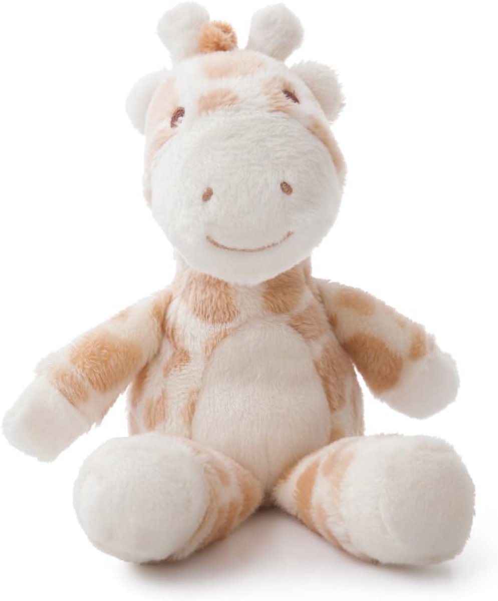 Traditionele bruin pluche giraffe