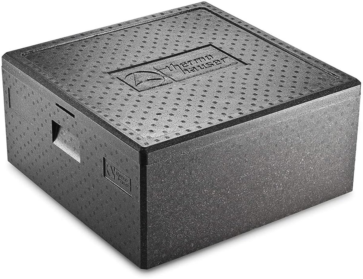 Extra Grote Thermobox voor Pizza en Taarten - EPP Isolerende Transportdoos - 64,5 Liter