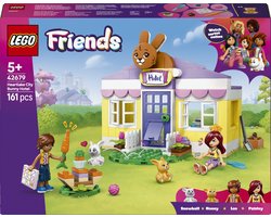 foto van LEGO Friends Heartlake City Hasenhotel bouwset speelplezier.