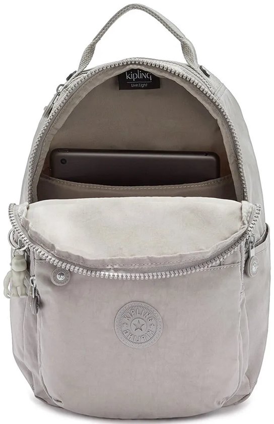 kipling Sac à dos de loisirs Sac à dos Basic Seoul Backpack Grey Gris