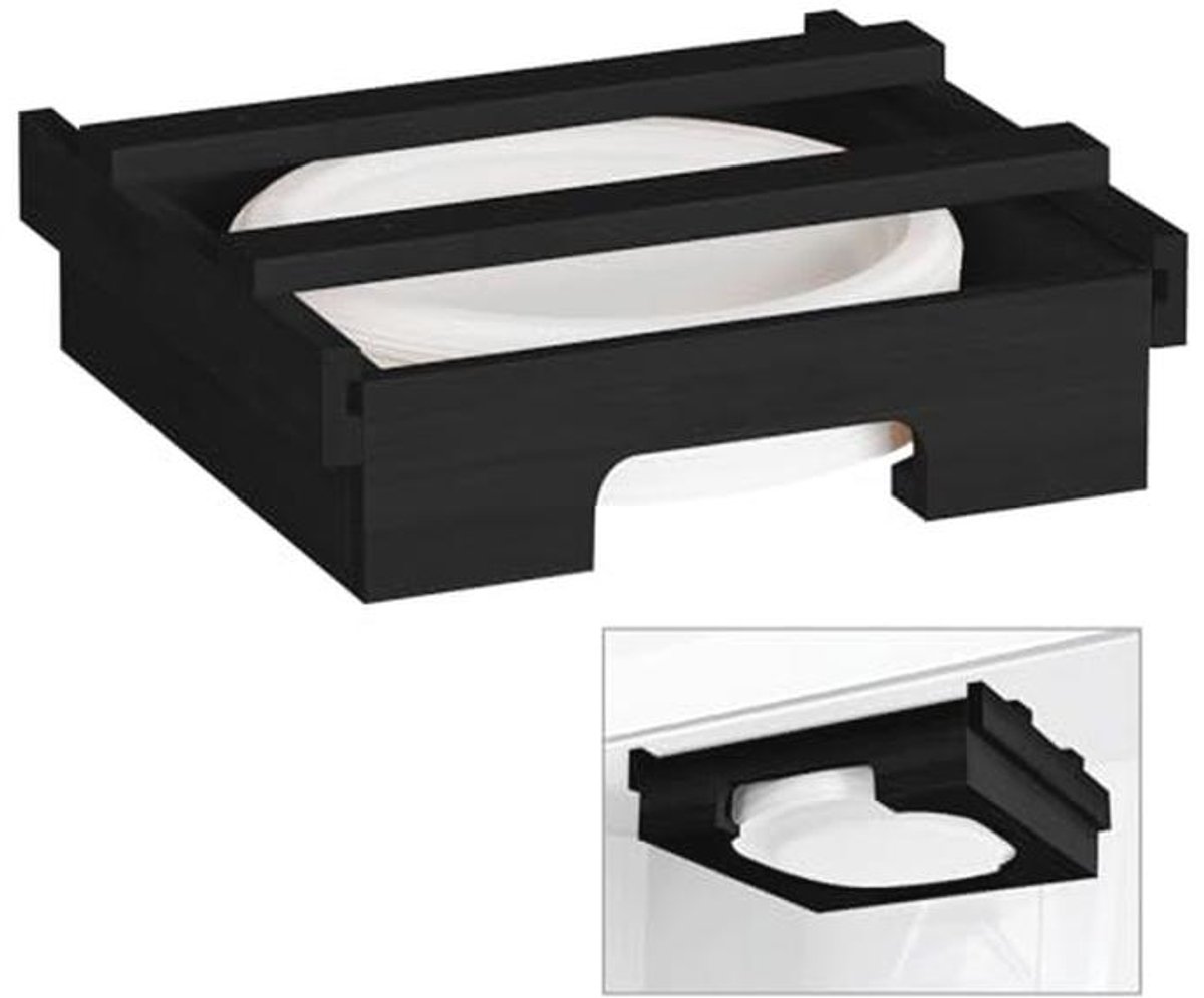 Bamboe Papier Plaat Dispenser Onder Kast - Organiser voor 8.5 9" Keukenborden