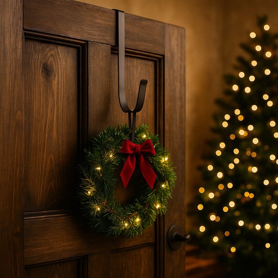 Kerstkranshanger - 28 cm - IJzer