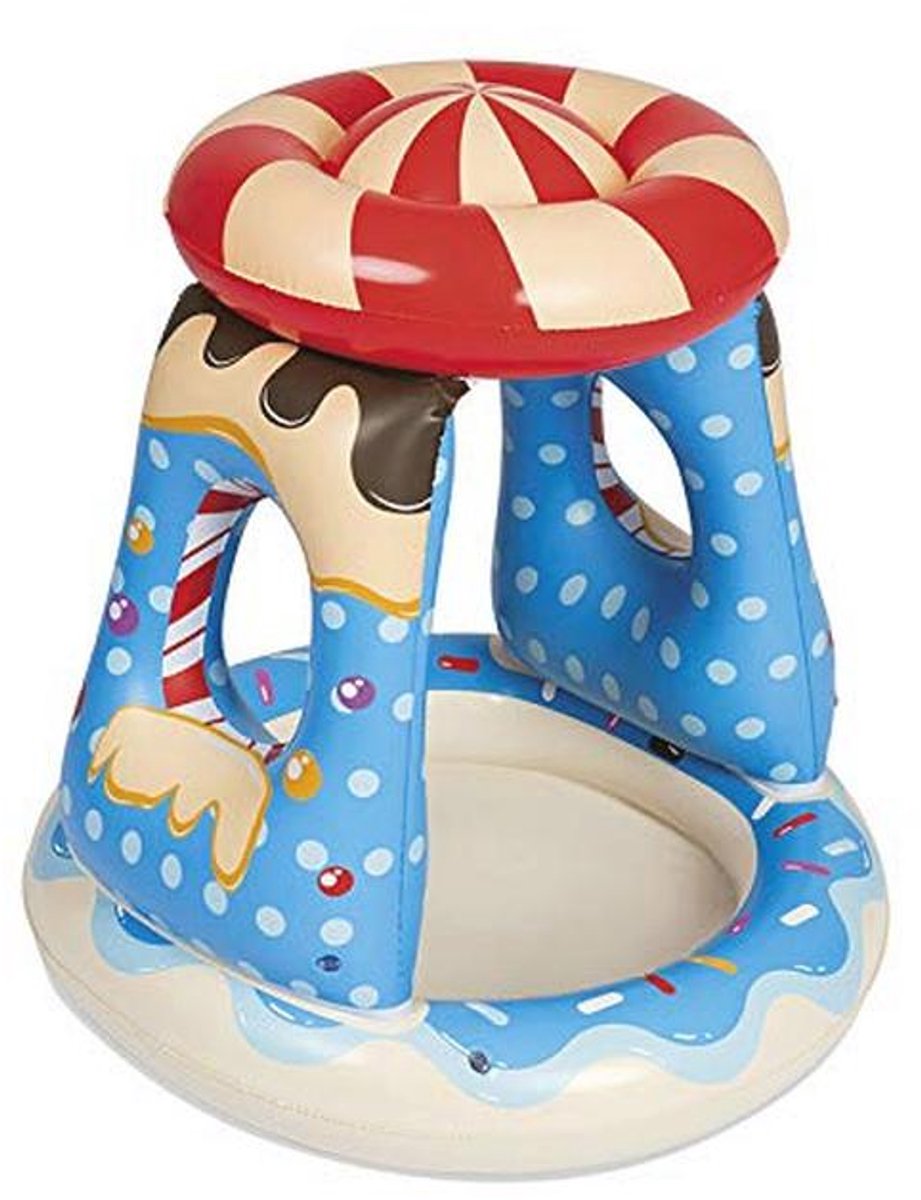 Kinderbadje Candyville 91 x 91 x 89 cm voor ultiem waterplezier
