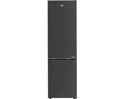 B7RCNA407HXBR1 - Beko - Vrijstaande dubbeldeurs koelkast - zwart/antraciet kleur