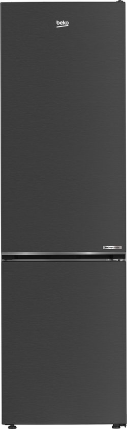 Beko vrijstaande dubbeldeurs koelkast zwart energiezuinig ProSmart invertercompressor MultiZone CoolRoom HarvestFresh