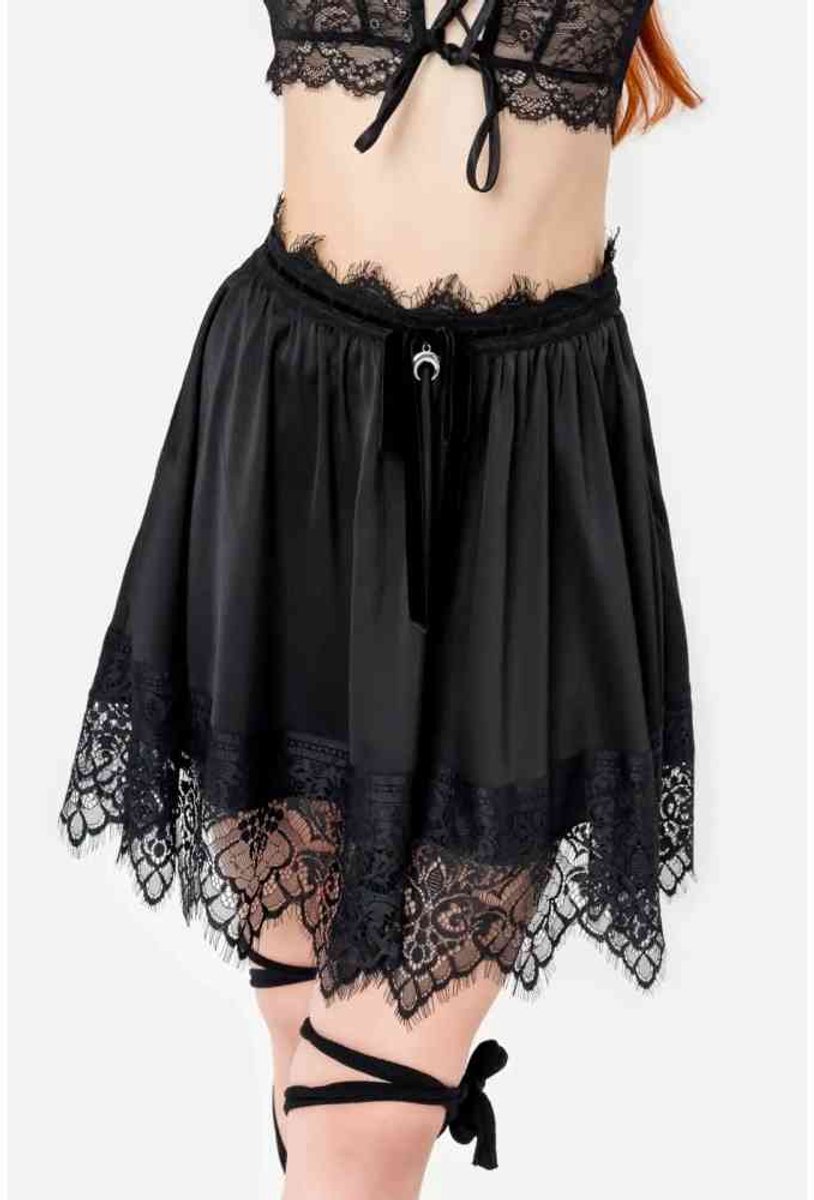 Restyle - Lost In Magic Korte rok - L - Zwart