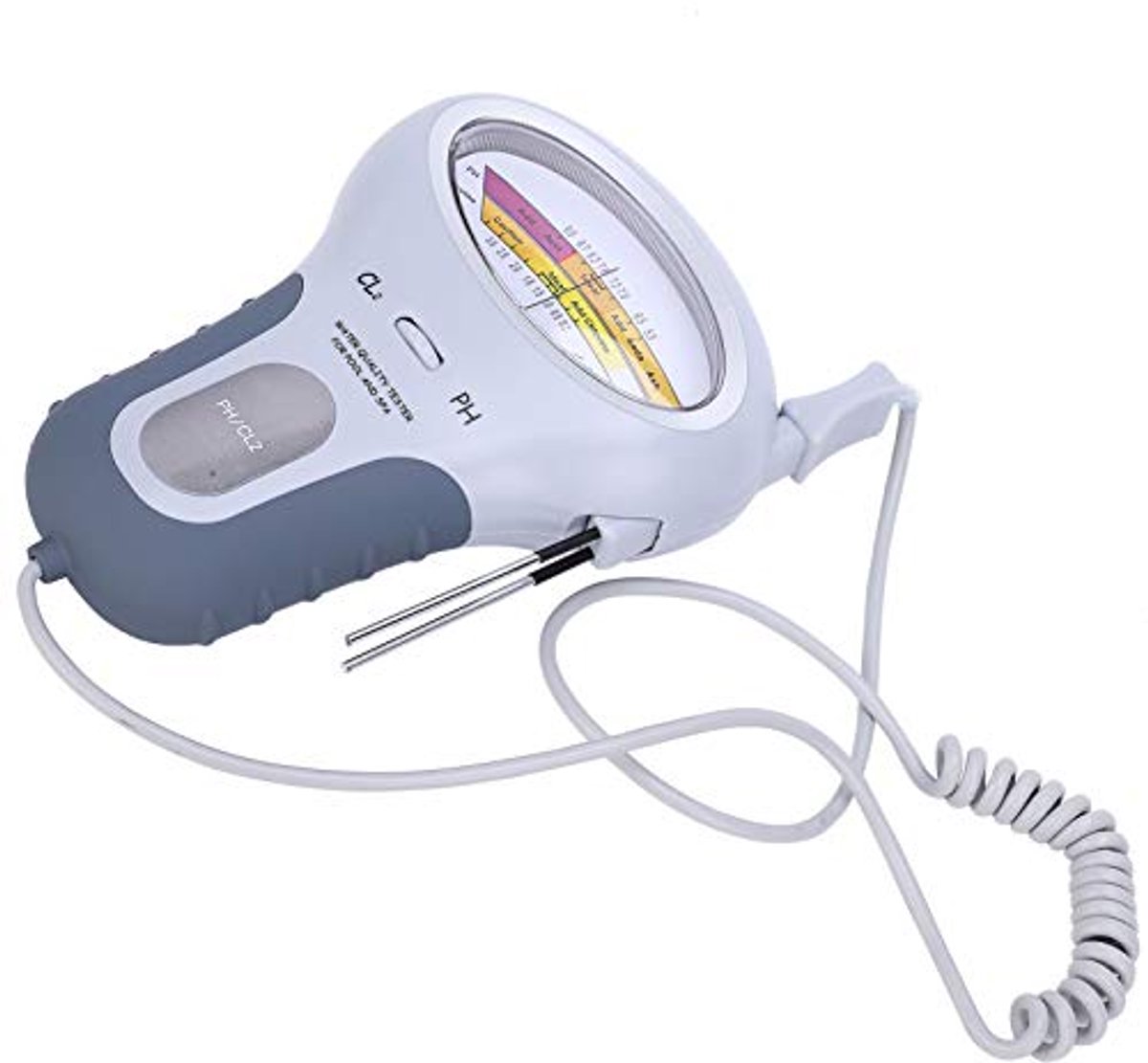PC 102B CL2 Chloor, Zwembad Spa Waterkwaliteit Zwembad Bacterie Testen Ph Tester Ph Tester Analyzer met Sonde