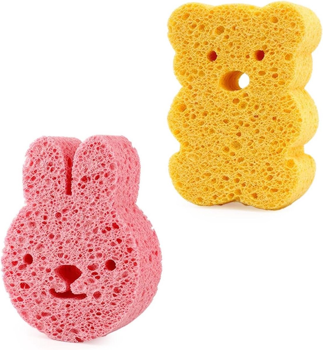 Cosensi - Badgereedschap voor kinderen - Zachte badspons - Schattige vormen