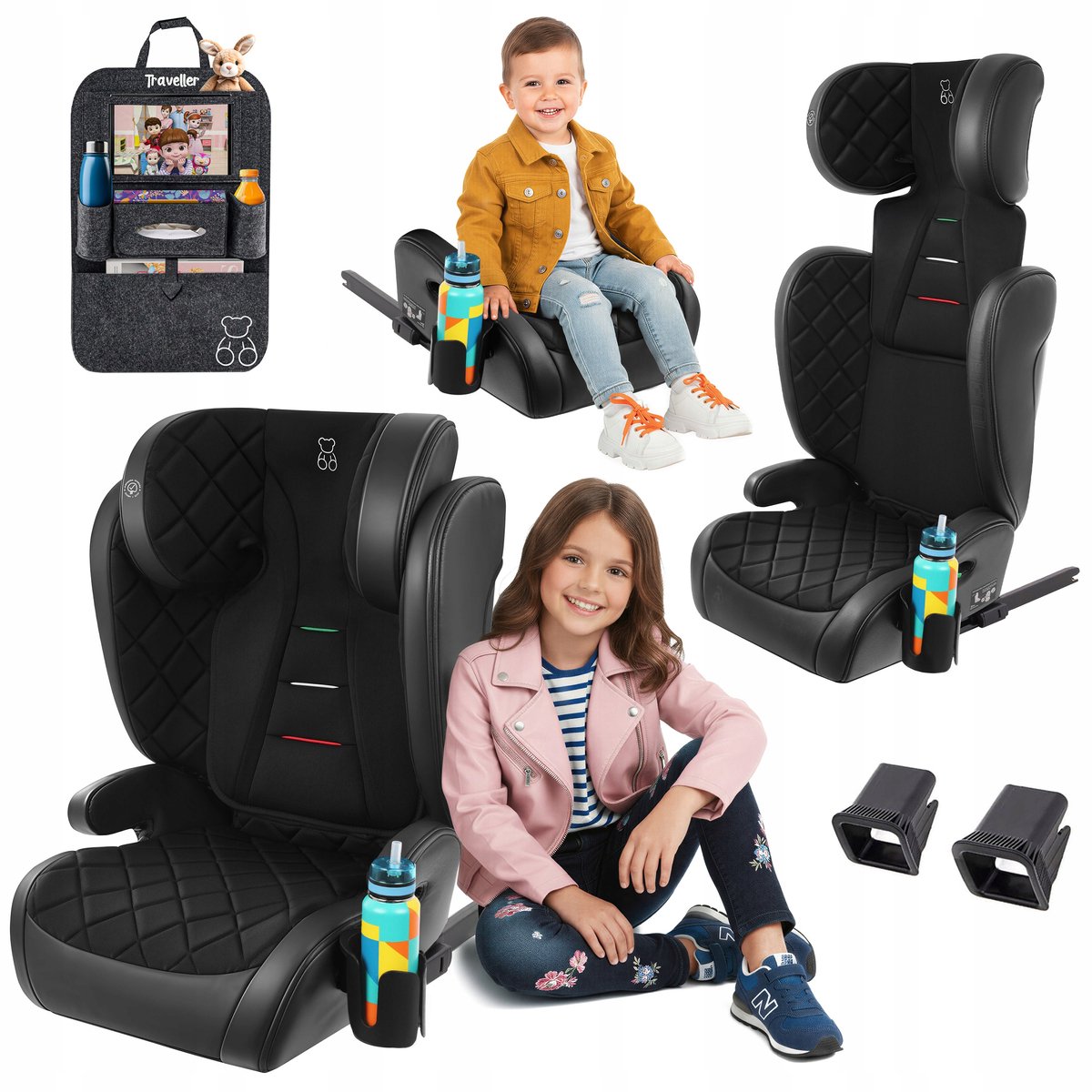 Rocco Kinder autostoeltje 15-36 kg i-Size ISOFIX Eco-leer