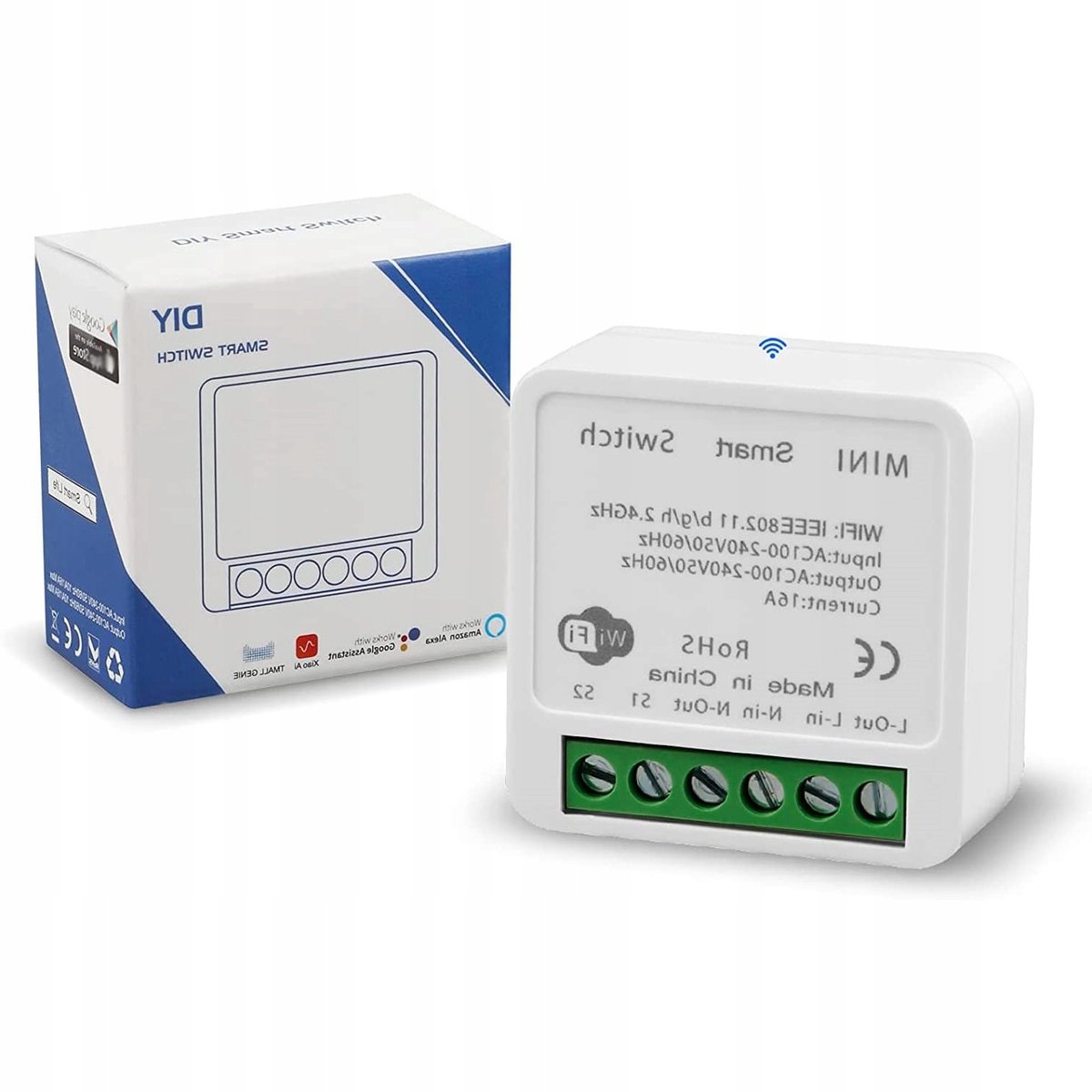 Slimme Lichtschakelaar Module - Bluetooth & Alexa Compatibel