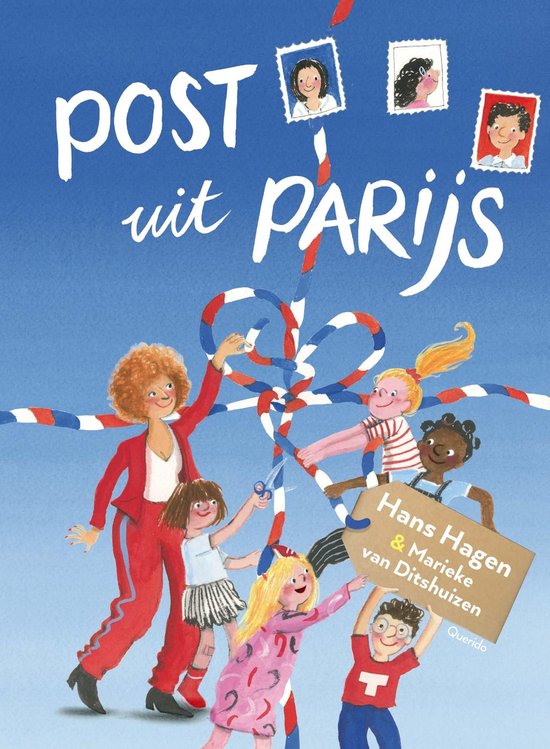 Juf Merel 2 - Post uit Parijs - cover