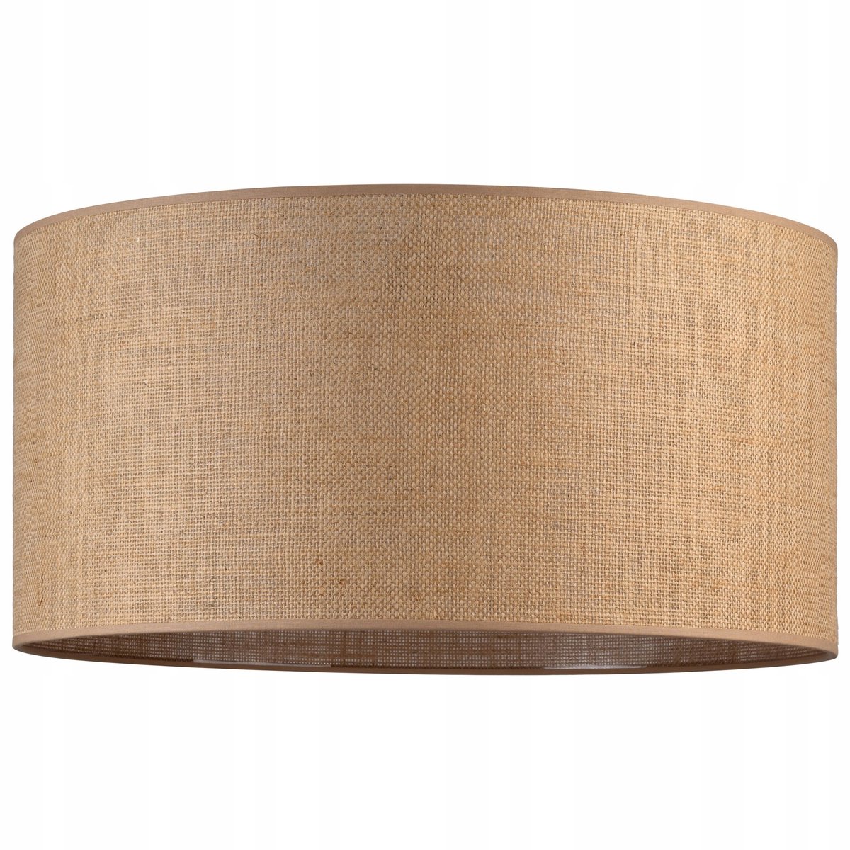 Rustieke Jute Lampenkap Cilinder 50cm Beige - Natuurlijk & Sfeervol