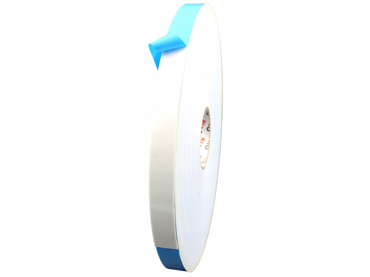 MAX POWER Dubbelzijdige Schuimtape 12mm x 5m Wit - Sterk & Duurzaam