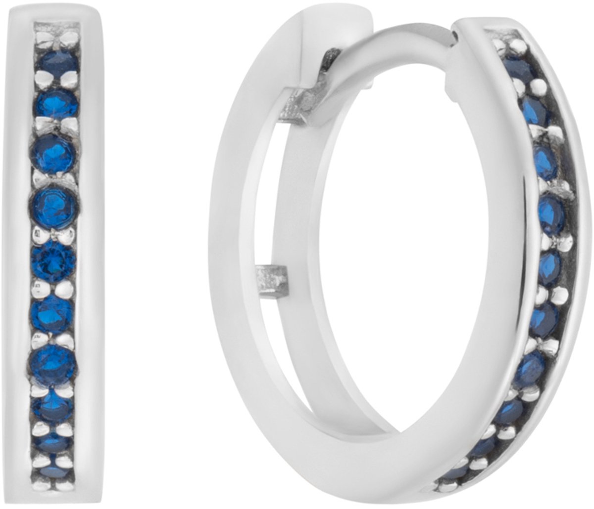 Glow 107.3107.00 Kinder Oorbellen - Oorringen - Sieraad - Voor Kinderen - Zilver - 925 Zilver - 12 mm lang