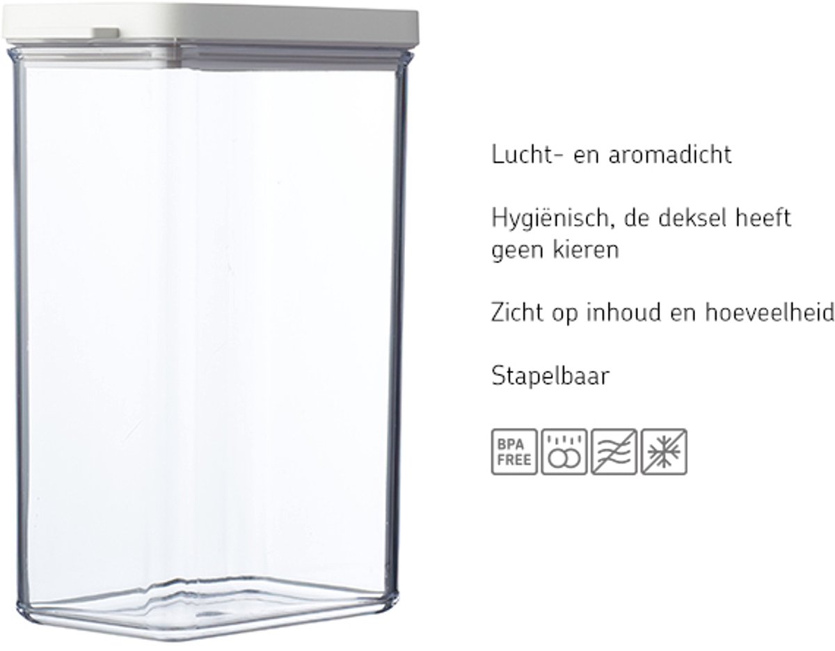 Mepal Omnia kaasdoos - 2000 ml - Vershouddoos - Nordic sage — cadeau in Cadeau-ideeën - foto 8