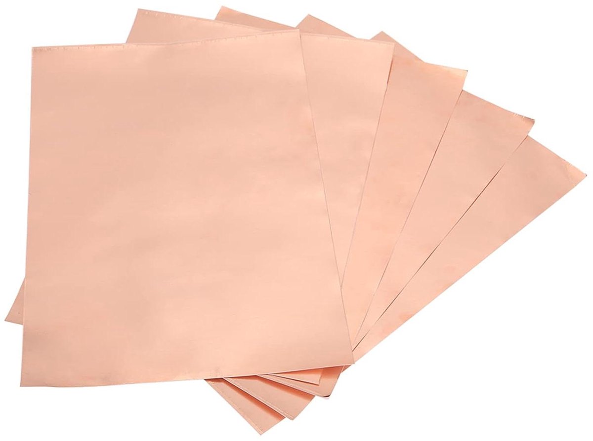 Ronte - Koperfolietape, Hooggeleidend, Sterk Klevend - 5 Stuks - EMI-Afscherming Gitaren
