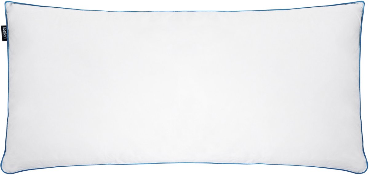 BELIANI ANETO - Hoofdkussen 3 vakken - Wit - 40 x 80 cm - Hoog - Eendenveren