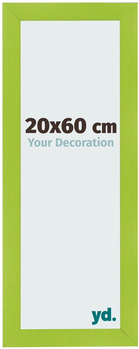 yd. Your Decoration - Fotolijst 20x60 cm - MDF - Groen - Pisa