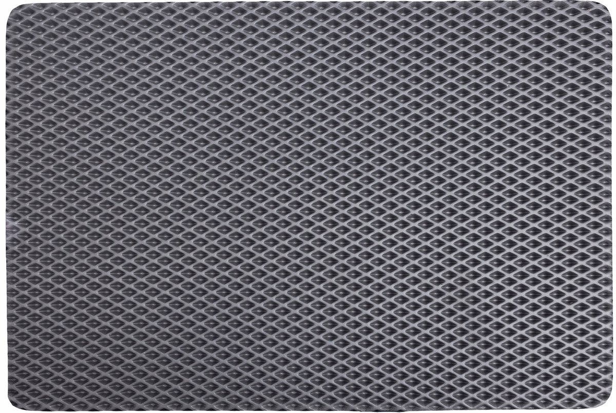 Grijze Kattenbakmat EVA HOME 74x44 cm - Waterdicht & Antislip
