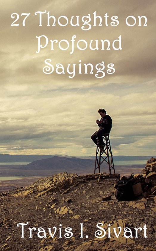 27 Thoughts on Profound Sayings - cover
