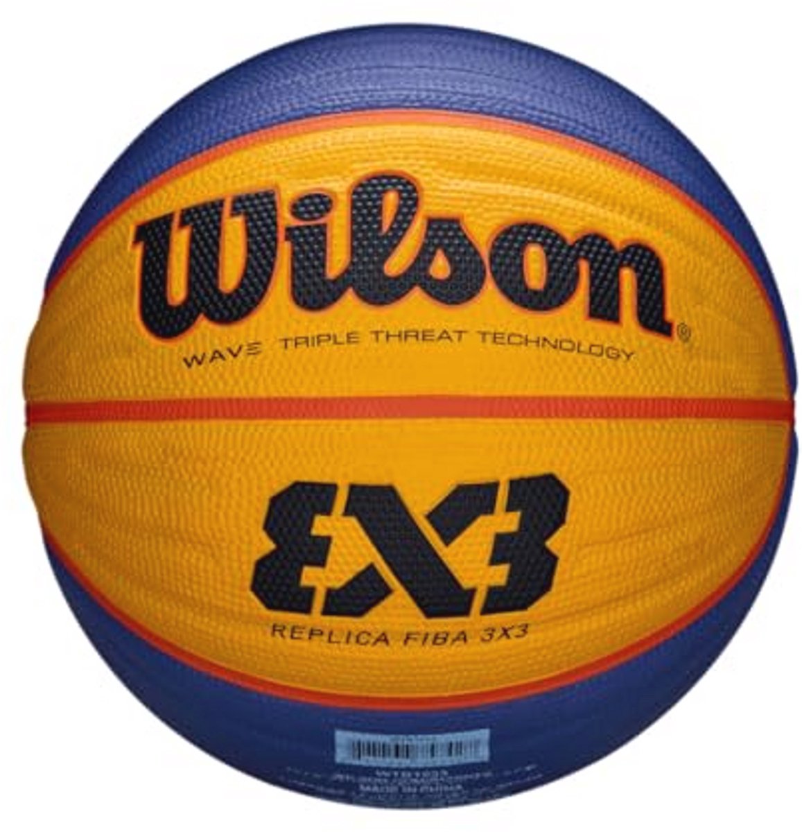 3x3 Basketbal voor volwassenen, uniseks - Binnen en buiten gebruik, oranje