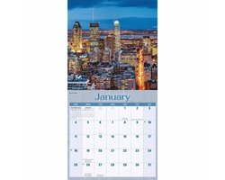 CAROUSEL Kalender 2026 - City Skylines Wall