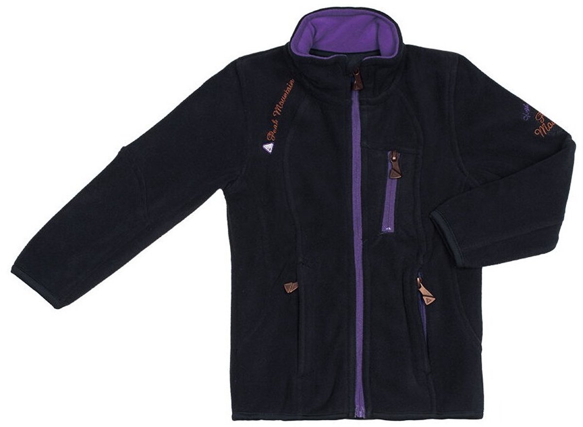 Meisjesfleece Peak Mountain Facalon Blauw