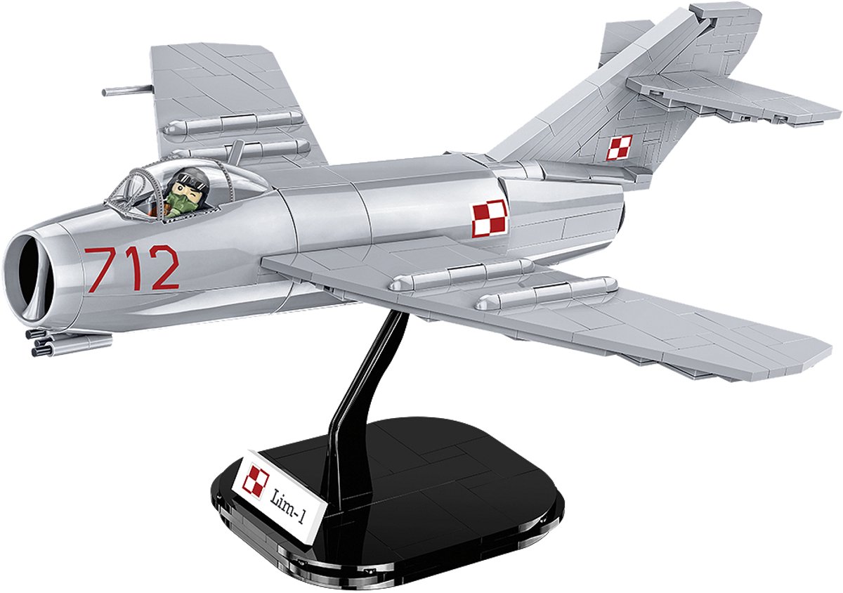 COBI Historical Collection - Lim-1 Polish Air Force 1952 Constructiespeelgoed thumbnail 3