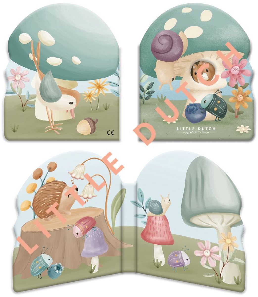 Little Dutch Fairy Garden / Forest Friends Badboekje — cadeau in Spellen & Speelgoed - foto 8