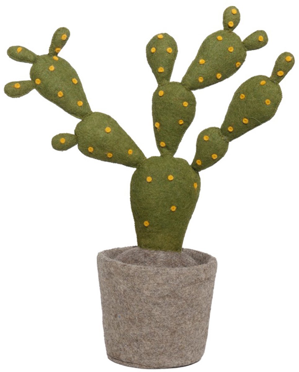 KidsDepot Plant Cactus Vilt - Sierplant - Kunstplant - Kinderkamer of woonkamer