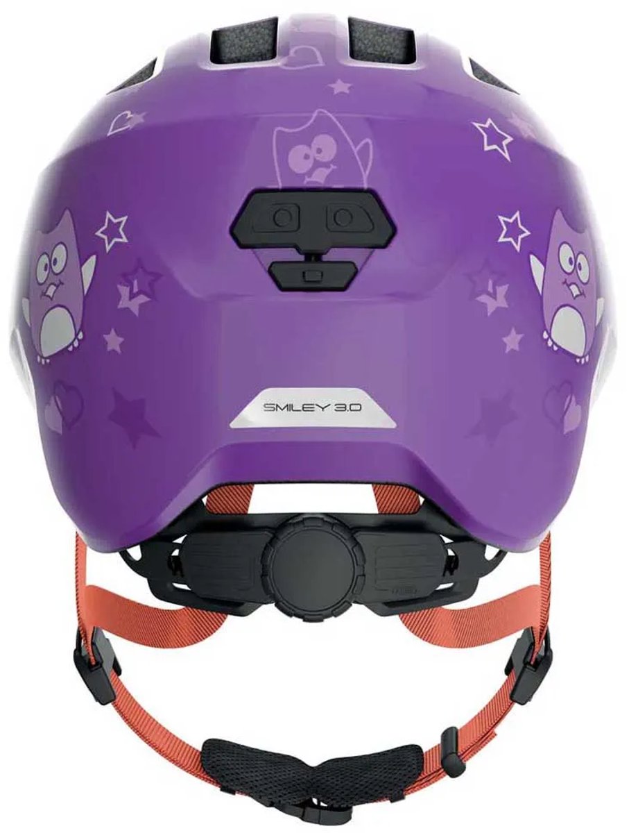 Abus Kinderhelm Smiley 3.0 S Purple Star