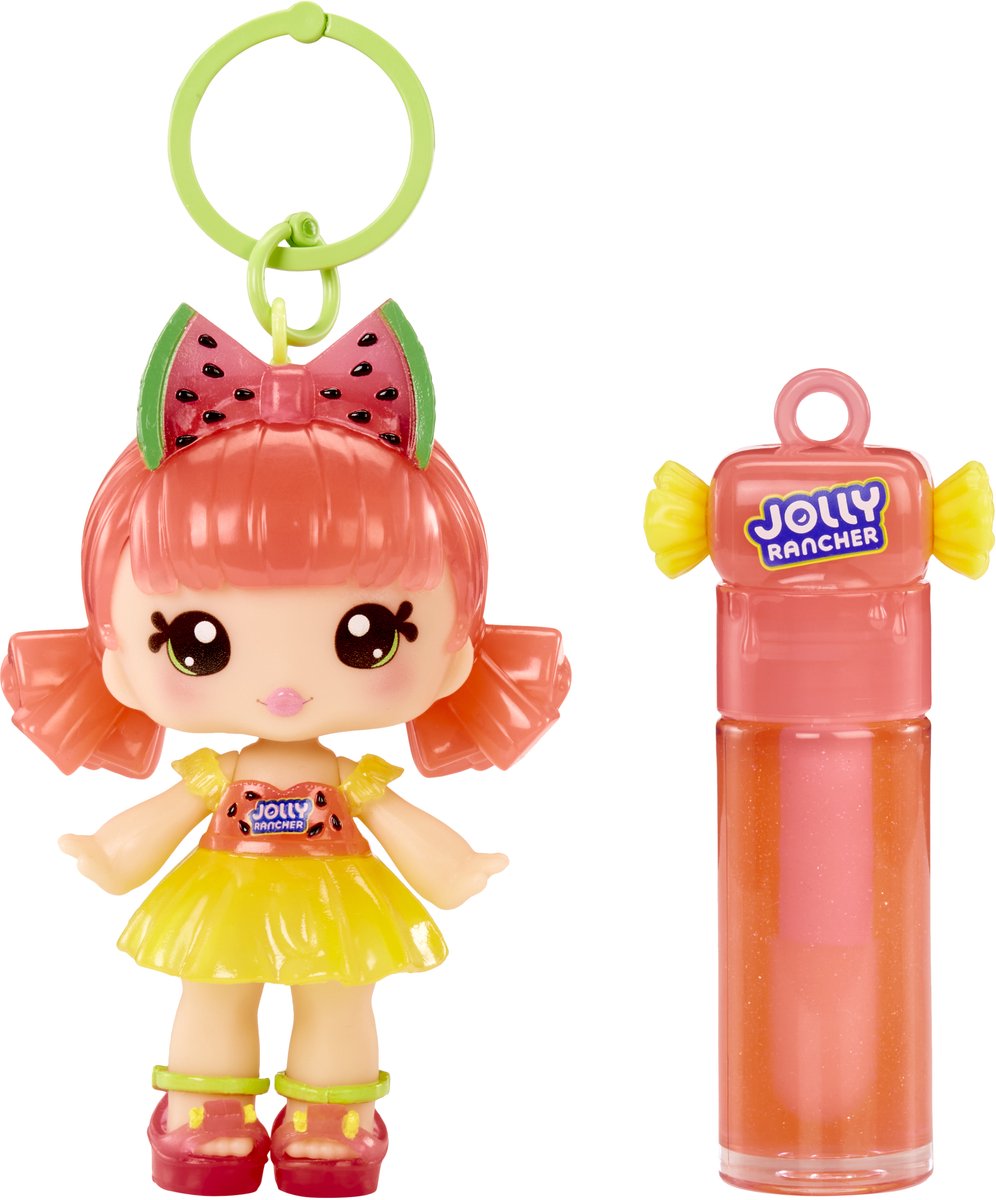 Yummiland Lip Gloss Doll- Licensed Sweets- Jolly Ranchers