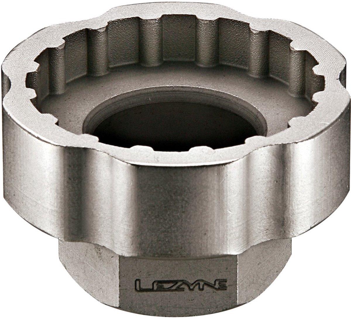 LEZYNE EXTERNAL BOTTOM BRACKET SOCKET TOOL NICKEL