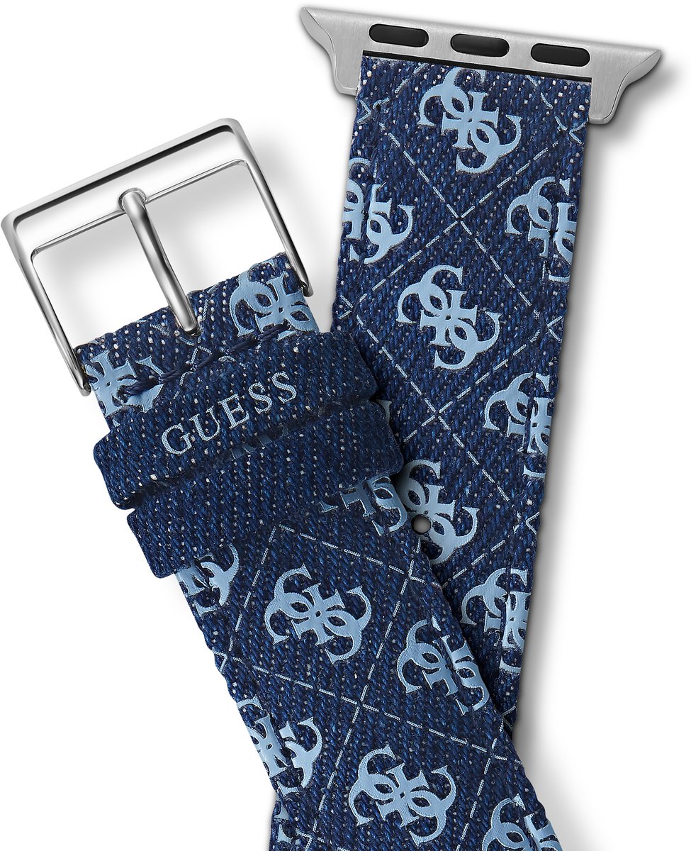 Guess Guess Apple Band Kijk Naar Bandjes Blauw Armband: 100% Leer Not Applicable CS2001S1, CS2001S3
