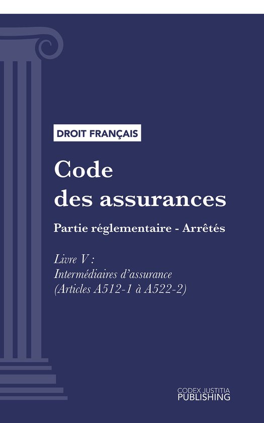 Code des assurances - cover